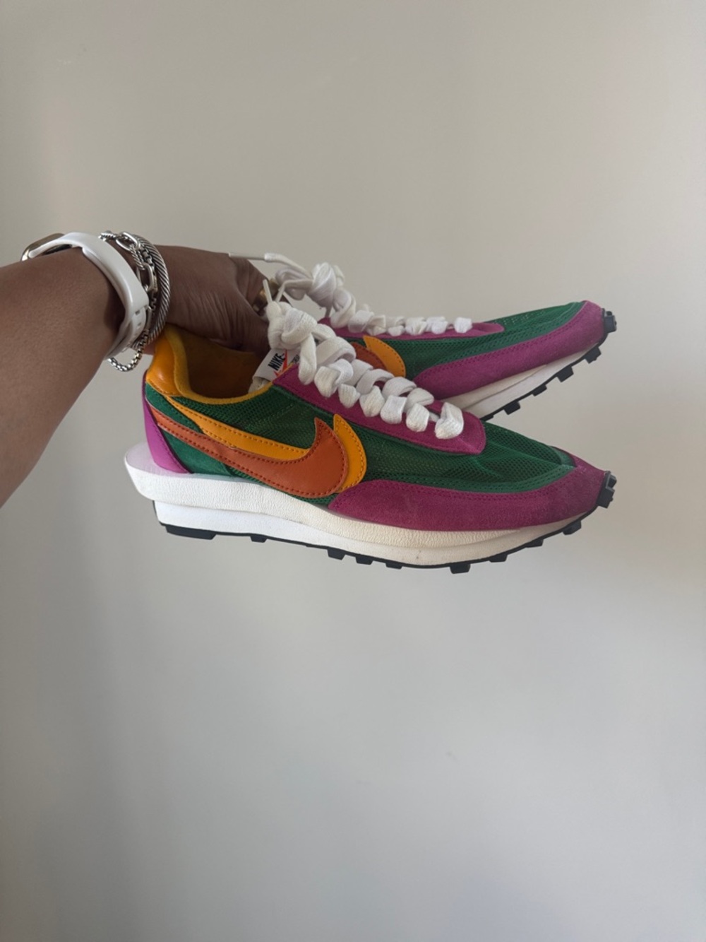 Nike Sacai Waffle in Pine Colorway Size 6